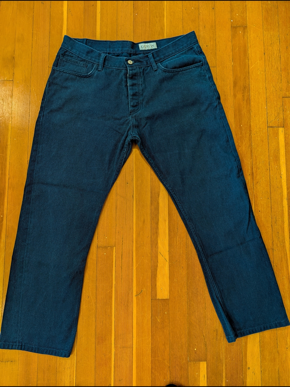 Gustin Cobalt Kersey 5-Pocket Pants Size 40 Straight USA